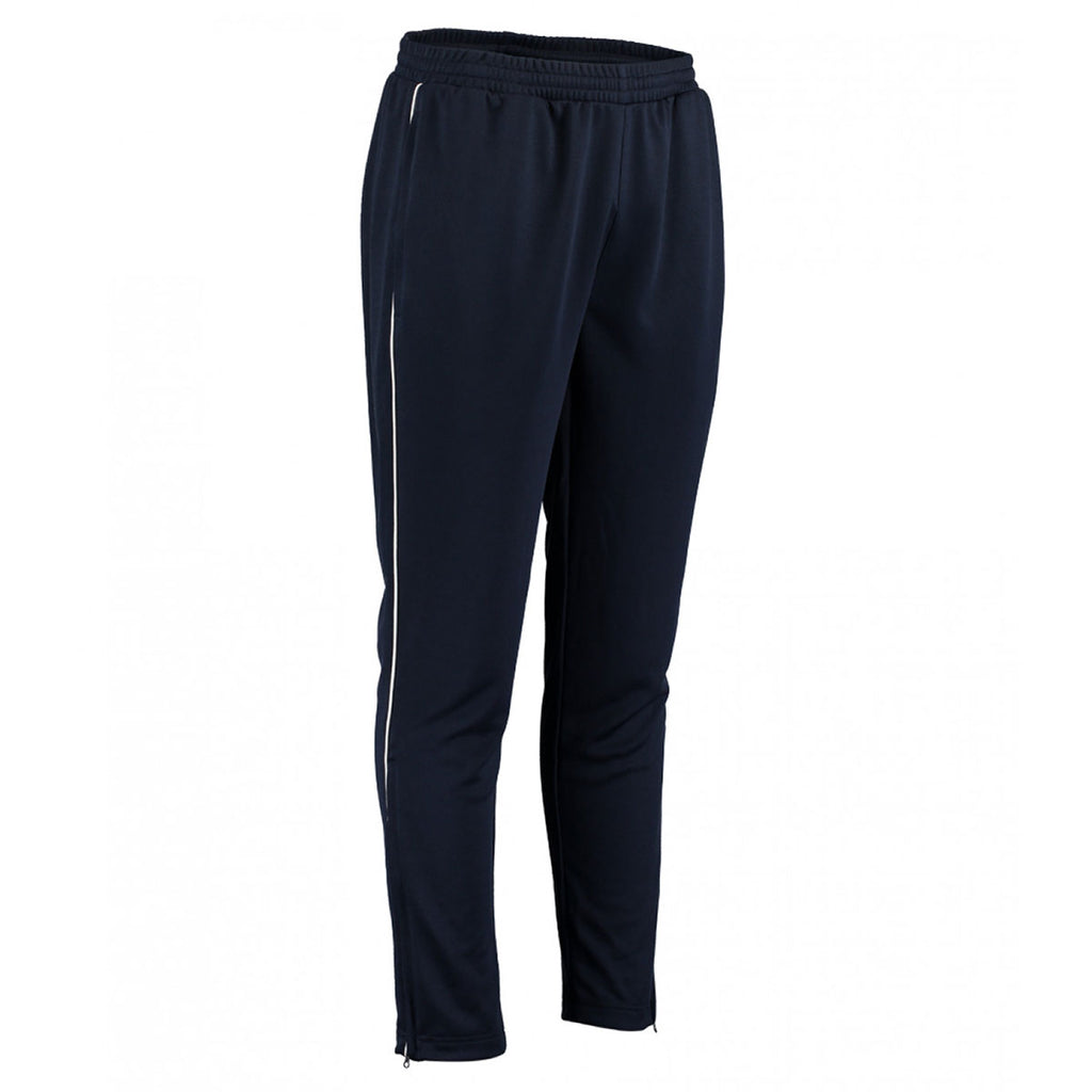 Gamegear Men's Navy/White Piped Slim Fit Track Pants