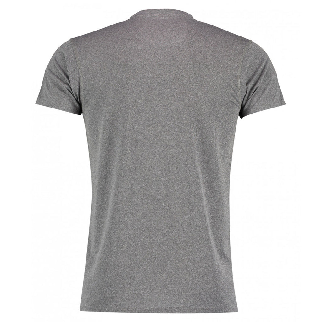 Gamegear Men's Grey Melange Compact Stretch Performance T-Shirt