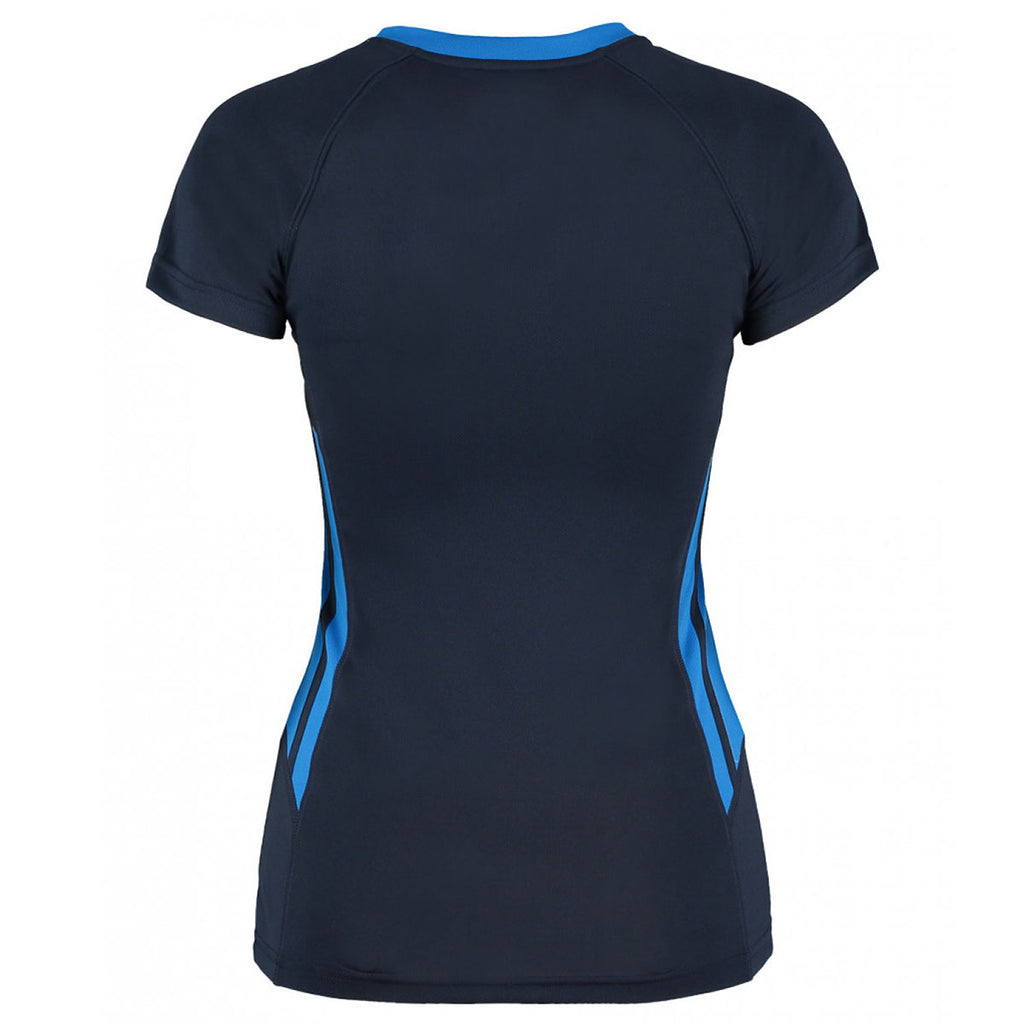 Gamegear Women's Navy/Electric Blue Cooltex Training T-Shirt