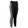 Gamegear Women's Black/Grey Melange Contrast Leggings