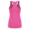 Gamegear Women's Hot Pink Melange/Hot Pink Racer Back Vest