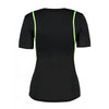 Gamegear Women's Black/Fluorescent Lime Cooltex T-Shirt