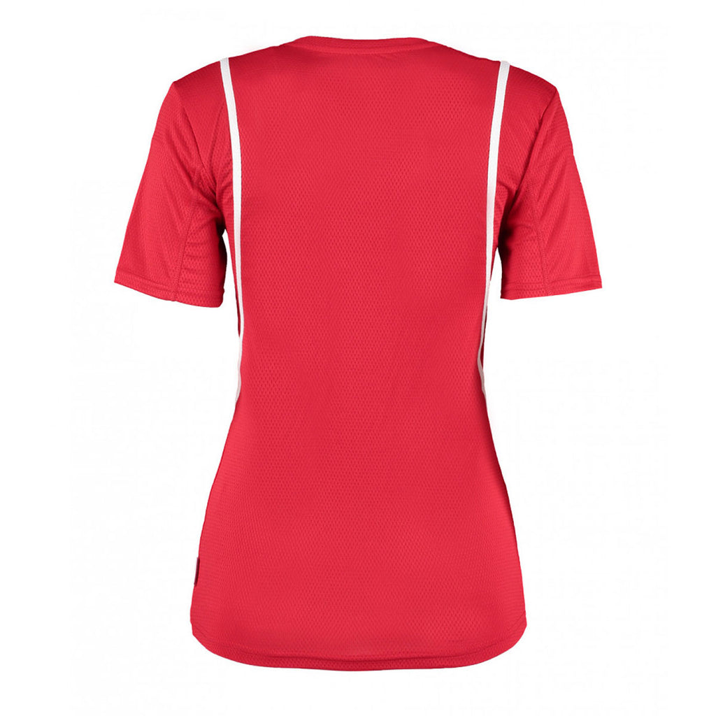 Gamegear Women's Red/White Cooltex T-Shirt