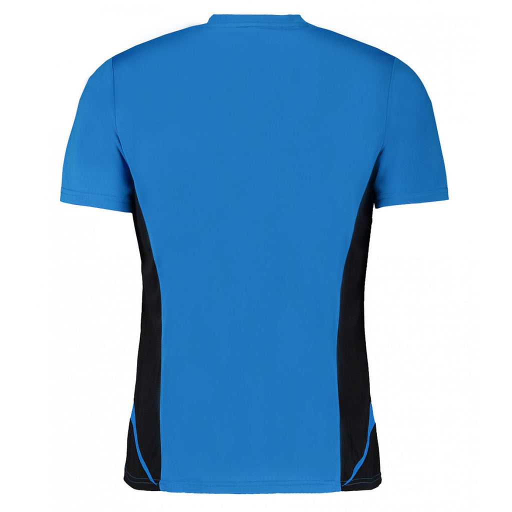 Gamegear Men's Electric Blue/Black Cooltex V-Neck Team Top