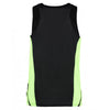 Gamegear Men's Black/Fluorescent Lime Cooltex Sports Vest