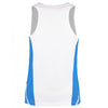 Gamegear Men's White/Electric Blue Cooltex Sports Vest