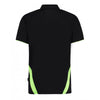 Gamegear Men's Black/Fluorescent Lime Cooltex Riviera Polo Shirt