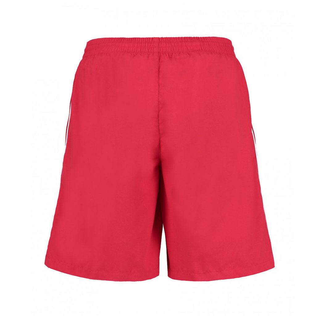 Gamegear Men's Red/White Track Shorts