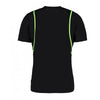 Gamegear Men's Black/Lime Cooltex T-Shirt