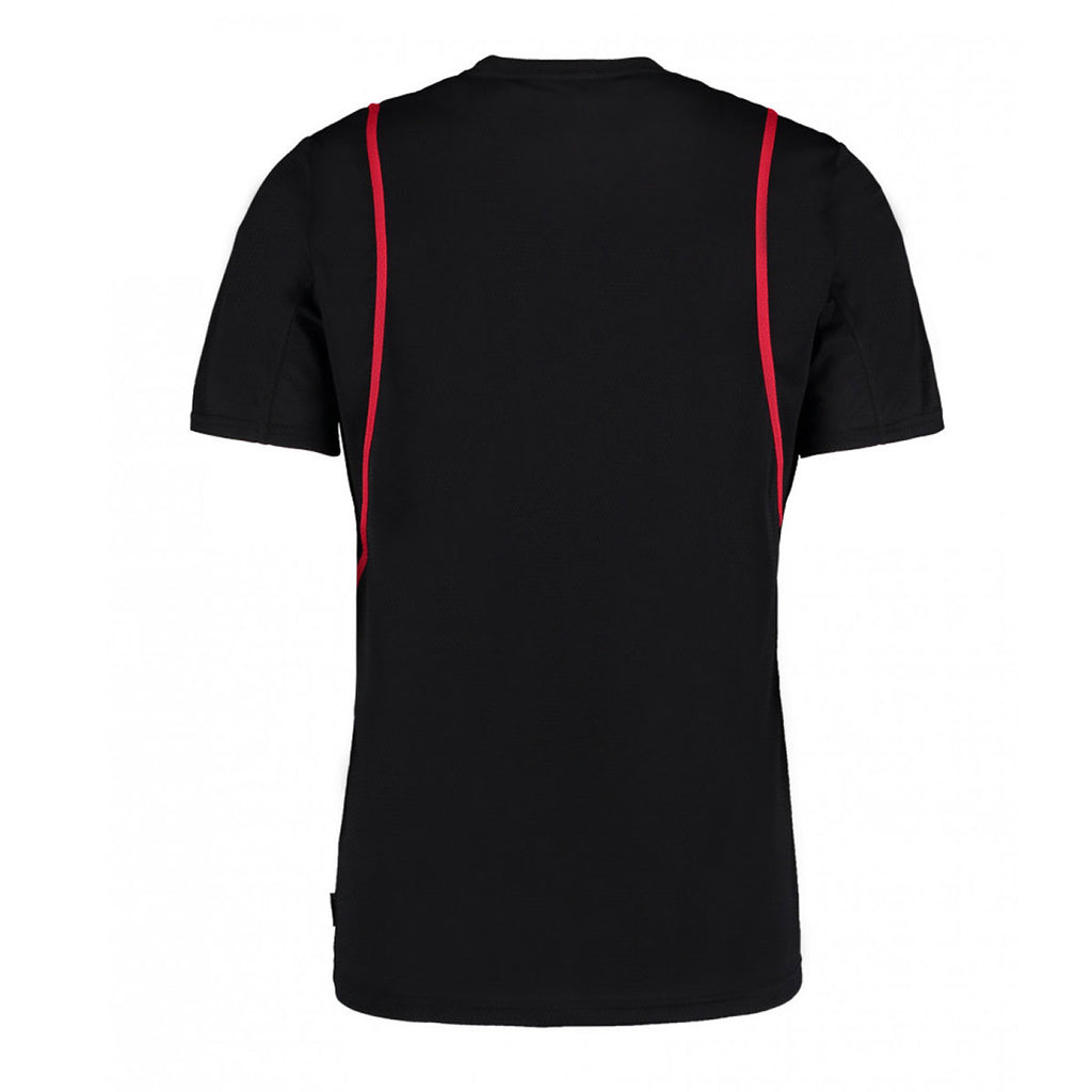 Gamegear Men's Black/Red Cooltex T-Shirt