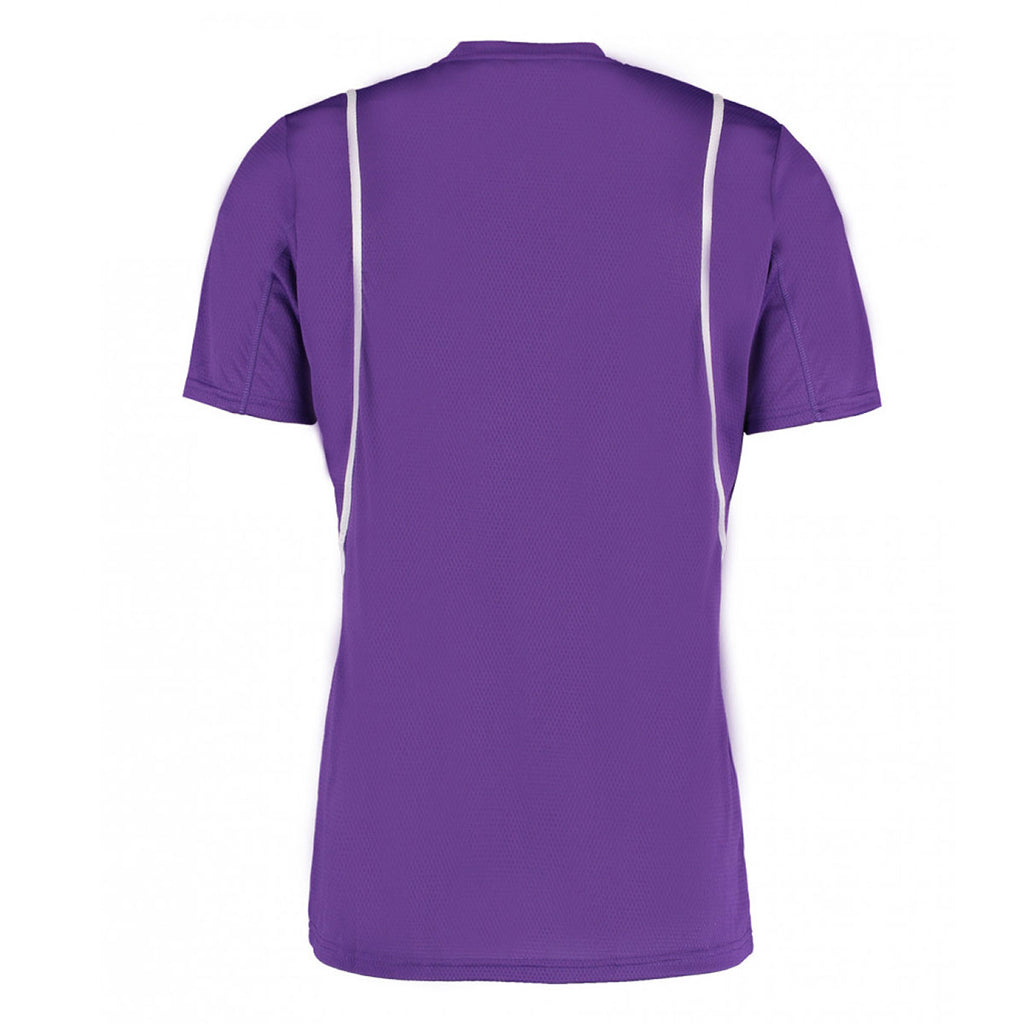 Gamegear Men's Purple/White Cooltex T-Shirt