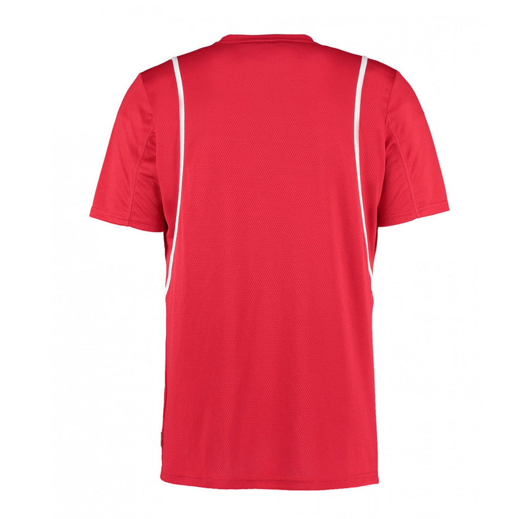 Gamegear Men's Red/White Cooltex T-Shirt
