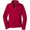 port-authority-women-red-value-fleece