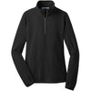 port-authority-women-black-microfleece-zip