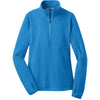 port-authority-women-blue-microfleece-zip