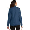 Port Authority Women's Admiral Blue Zephyr Full-Zip Jacket