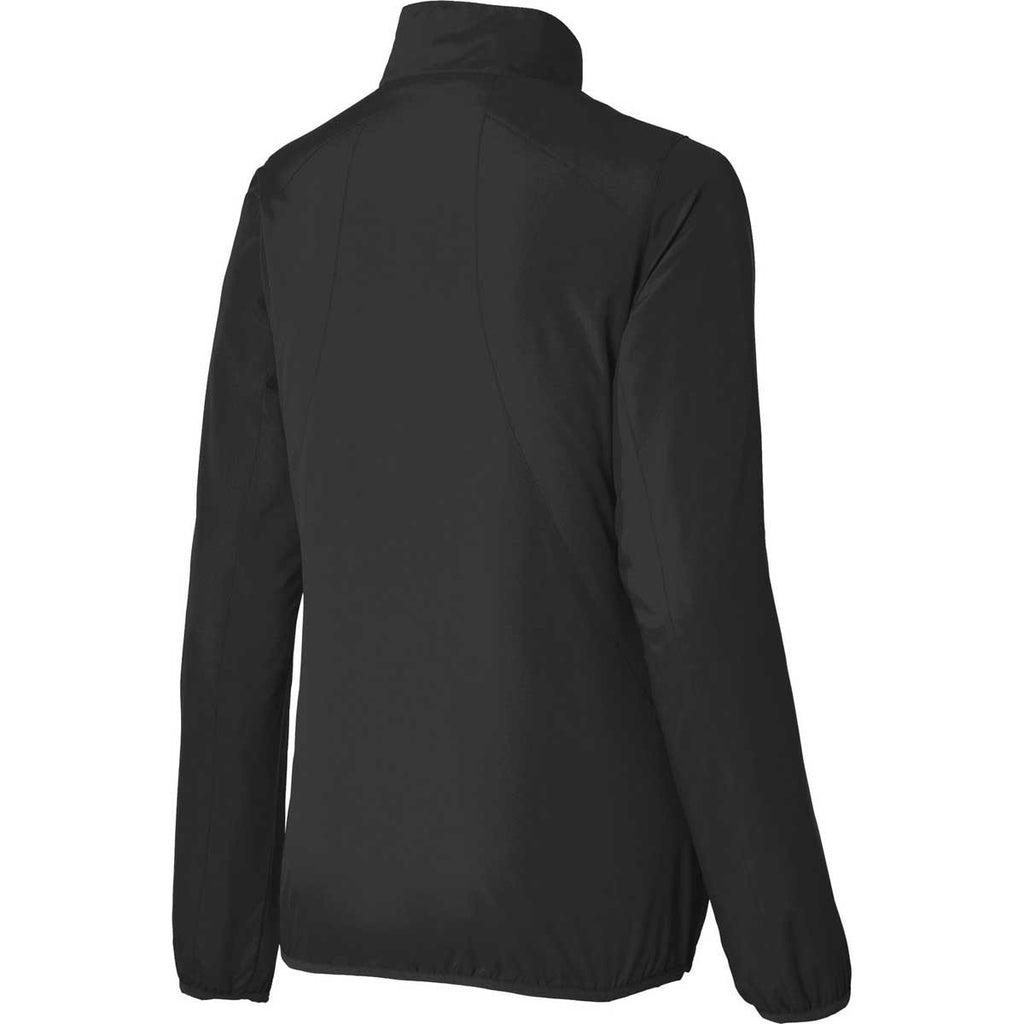 Port Authority Women's Black Zephyr Full-Zip Jacket