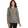 Port Authority Women's Stratus Grey Zephyr Full-Zip Jacket