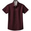 port-authority-women-burgundy-ss-shirt