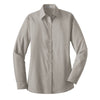port-authority-women-grey-ls-shirt