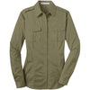 port-authority-women-beige-twill-shirt