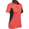 Stormtech Women's Bright Red/Black Catalina Performance Polo