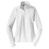 sport-tek-women-white-stretch-pullover