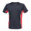 Finden + Hales Men's Navy/Red/White Performance Panel T-Shirt