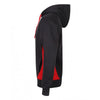 Finden + Hales Women's Navy/Red Contrast Hooded Sweatshirt