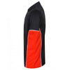 Finden + Hales Men's Navy/Red Contrast Panel Polo Shirt