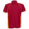 Finden + Hales Kids Maroon/Amber Performance Piped Polo Shirt