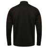 Finden + Hales Men's Black/Red Knitted Tracksuit Top