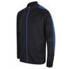 Finden + Hales Men's Navy/Royal Knitted Tracksuit Top