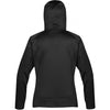 Stormtech Women's Black/Granite Tactix Bonded Fleece Hoody