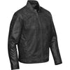 Stormtech Men's Black Rogue Leather Jacket