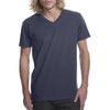 N3200 Next Level Men's Indigo Premium Fitted Short-Sleeve V-Neck Tee