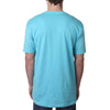Next Level Men's Tahiti Blue Premium Fitted Short-Sleeve V-Neck Tee