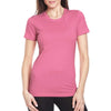 Next Level Women's Hot Pink Boyfriend Tee 
