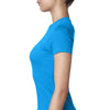 Next Level Women's Turquoise Boyfriend Tee