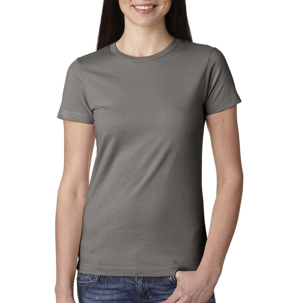 Next Level Women's Warm Grey Boyfriend Tee 