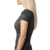 Next Level Women's Dark Gray Burnout Tee