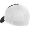 New Era 39THIRTY Black/White Stretch Mesh Cap