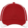 New Era 39THIRTY Scarlet Red/White Contrast Piped BP Performance Cap