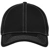New Era 39THIRTY Black/White Stretch Mesh Contrast Stitch Cap
