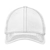 New Era 39THIRTY White/Black Stretch Mesh Contrast Stitch Cap