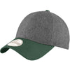 new-era-green-melton-cap