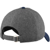 New Era 9TWENTY Graphite Heather/Deep Navy Melton Wool Heather Cap