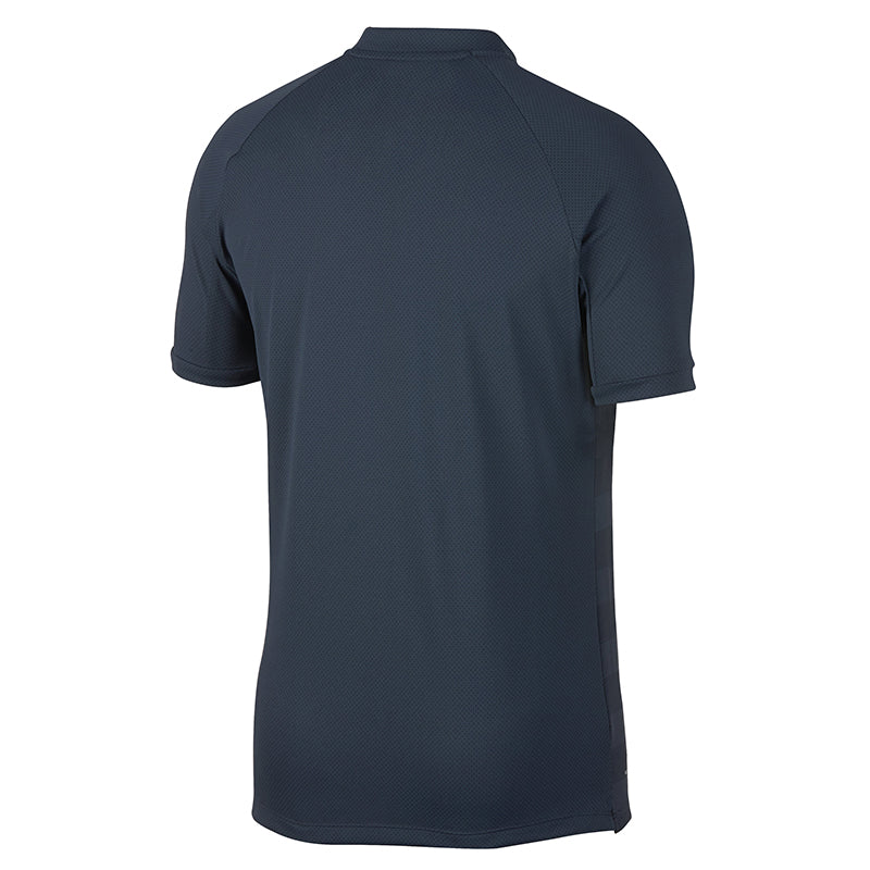 Nike Men's Thunderblue/Dark Obsidian/Black Zonal Cooling Polo