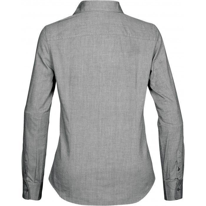 Stormtech Women's Grey Mix Handford Long Sleeve Shirt