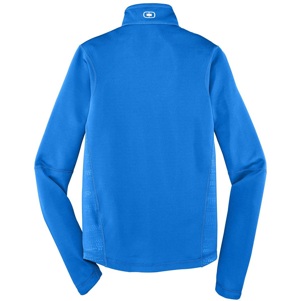 OGIO Men's Electric Blue Endurance Fulcrum Full-Zip